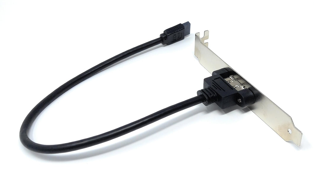 DRUT 30cm SATA to eSATA Internal PC Backplate Adapter Cable Converter 1ft