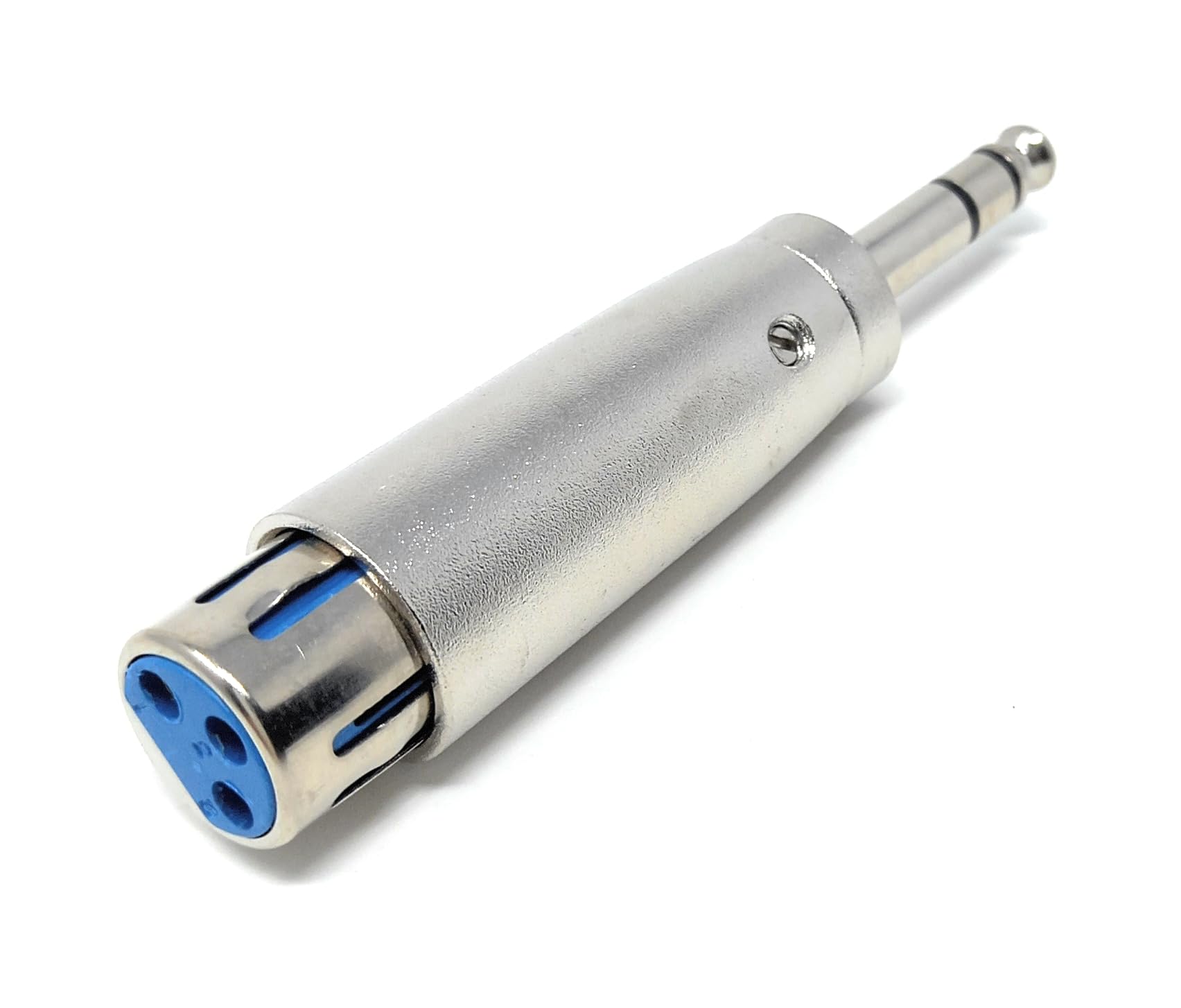 DRUT 6.35mm Stereo Jack to XLR Socket Adapter, Music Instruments, Microphone Cable Converter