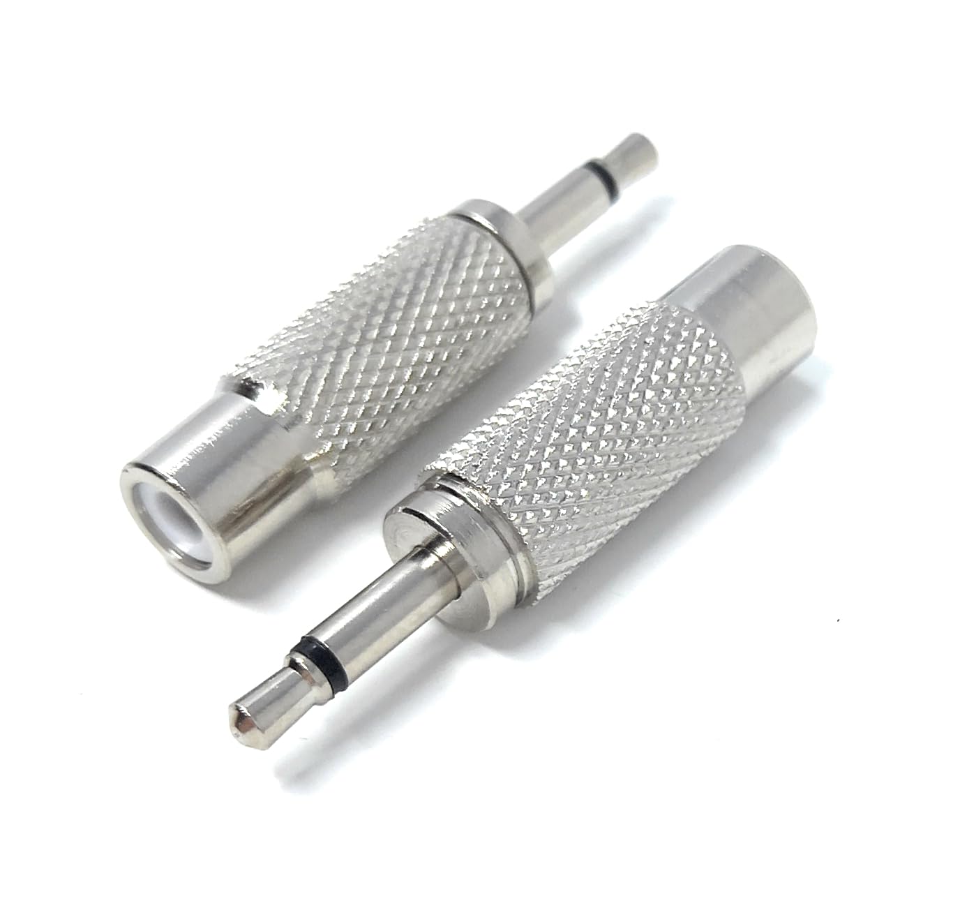 DRUT 3.5mm Mono Jack Plug to RCA Phono Socket Male to Female Adapter
