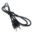 2.5mm Male to 2.5mm Male Mono Jack Plug to Plug Lead Audio Coax Cable