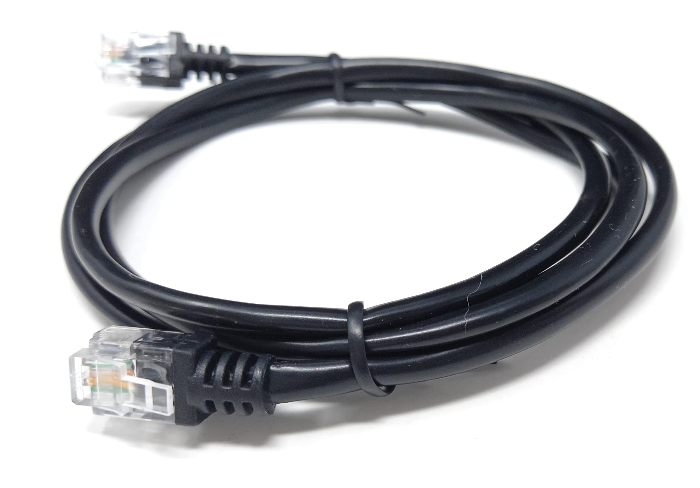RJ11 to RJ11 ADSL 2 High Speed Broadband Modem Telephone Cable Transmits Data Up to 100 Mbits/sec, 26 AWG Supports Analogue or Digital (DSL/ISDN) Applications