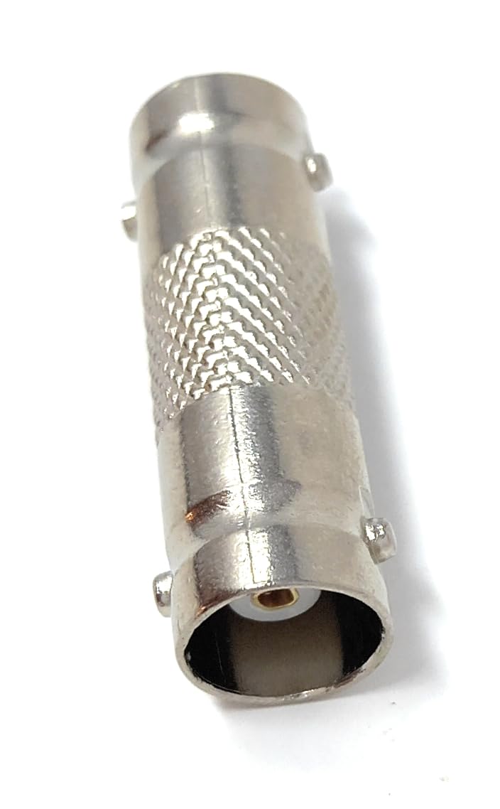 DRUT BNC Female to Female Coupler Connector Adapter for CCTV Camera Video SDI/BNC Cable Joiner Extension, Gender Changer