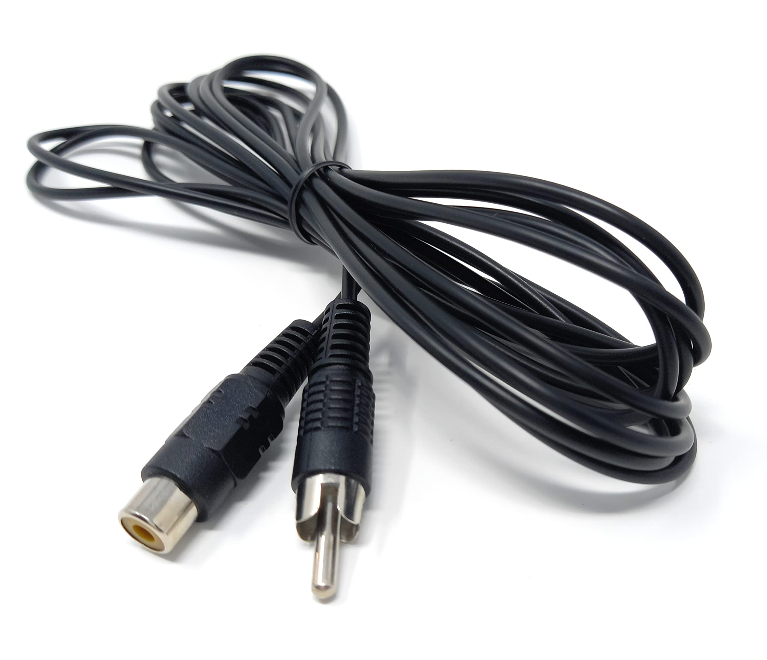 DRUT RCA to RCA Socket Mono Single Phono Extension Cable HI-FI/TV Audio Video Lead Cord