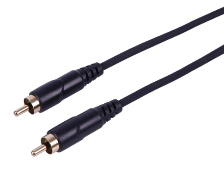 RCA to RCA Single Phono Mono Male Cable