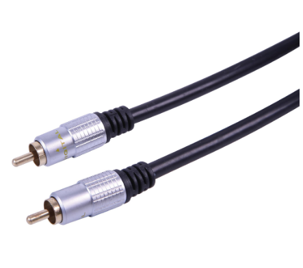 Single RCA to RCA Phono Male Subwoofer Speaker Cable Lead