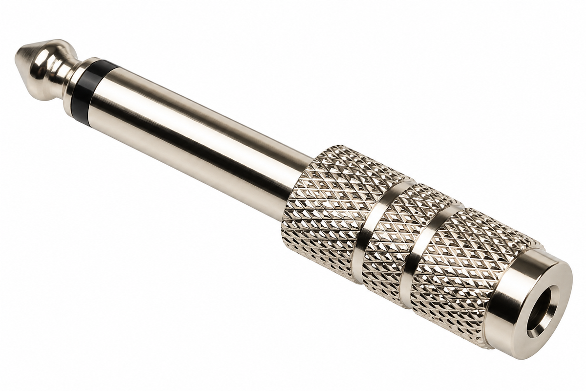 3.5mm Stereo Jack to 6.35mm Mono Jack Adapter