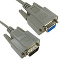 D9 (M) to D9 (F) Null Modem Extension Cable 2m