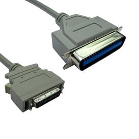 SCSI 1-2 Half Pitch 50 (M) to 50 Pin Centronic (M) Cable 1m