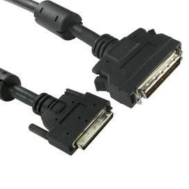 SCSI 2-5 Half Pitch 50 Pin Male to VHDCI Male Cable