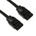 SATA v2 Data Cable Serial ATA Data 7 Pin Female Locking 0.45m