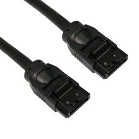 SATA v2 Data Cable Serial ATA Data 7 Pin Female Locking 0.45m
