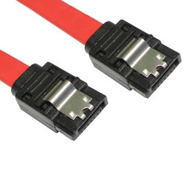 Locking SATA v2 Data Cable - Straight to Straight