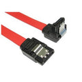 Locking SATA v2 Data Cable - Straight to Right Angled
