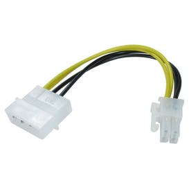 Molex to P4 P4/64 Power Cable 15cm