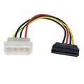 Molex to SATA Power Cable 0.2m