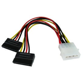 Internal Molex to SATA Power Splitter Cable
