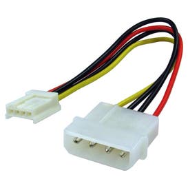 4 Pin Molex Power to 4 Pin Floppy Drive Power Cable