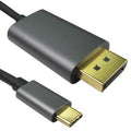 USB C to DisplayPort Cable (8k @ 60Hz) (Various Lengths)