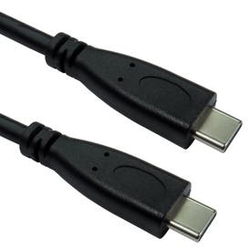 10Gbps USB CM to CM Cable, 3A - Antimicrobial (Various Lengths)