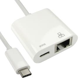 15cm Leaded USB Type-C to Gigabit Ethernet Adapter with PD Function