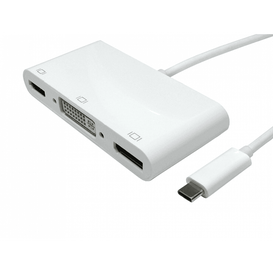 USB Type-C to HDMI, DisplayPort and DVI