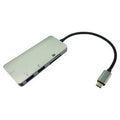 USB Type-C to 2 Port USB Hub & Card Reader with PD Function